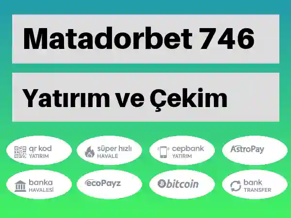 Matadorbet Para yatırma ve çekme 746